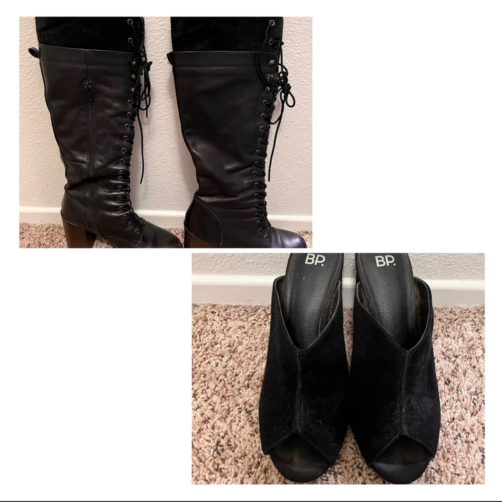 Black shoe bundle!